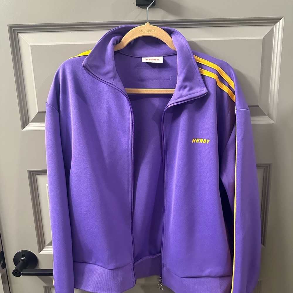 Purple Track Jacket for Women
